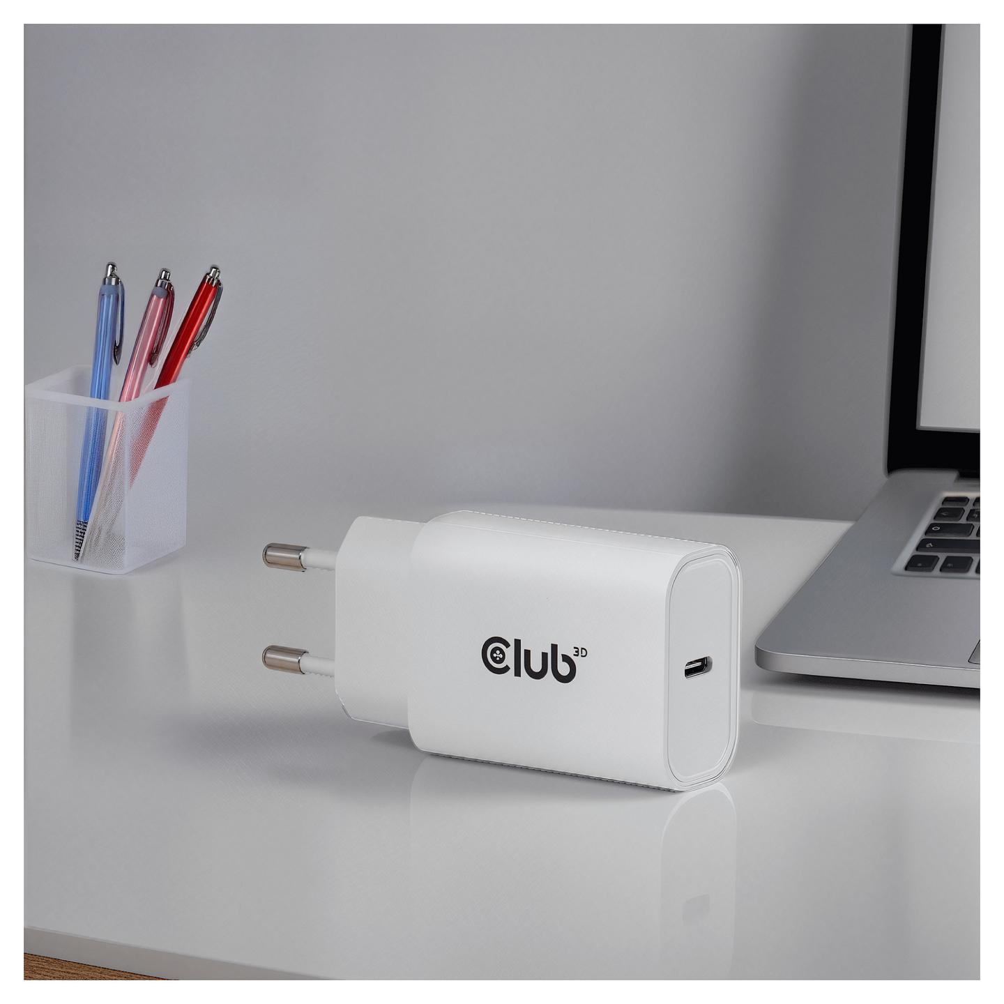 Karikues Club 3D CAC-3020 / 30W / 1x USB-C / PD 3.0 / 2-Pack - Bardhë - 7