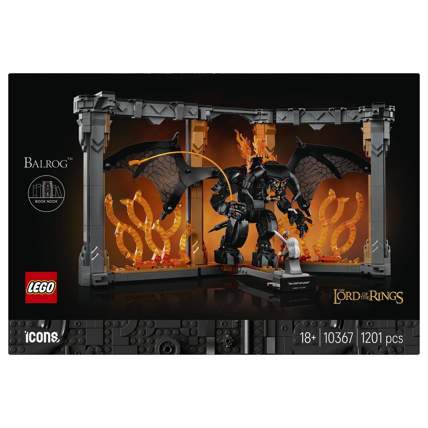 LEGO Icons The Lord of the Rings: Gandalf vs. Balrog 10367 - 9