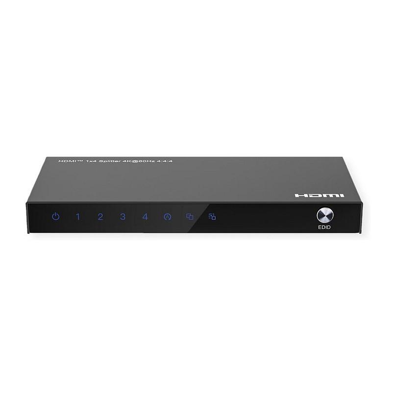 Splitter Video HDMI VALUE 14.99.3584, 1 Hyrje, 4 Dalje, 4K 60Hz – Zezë - 3