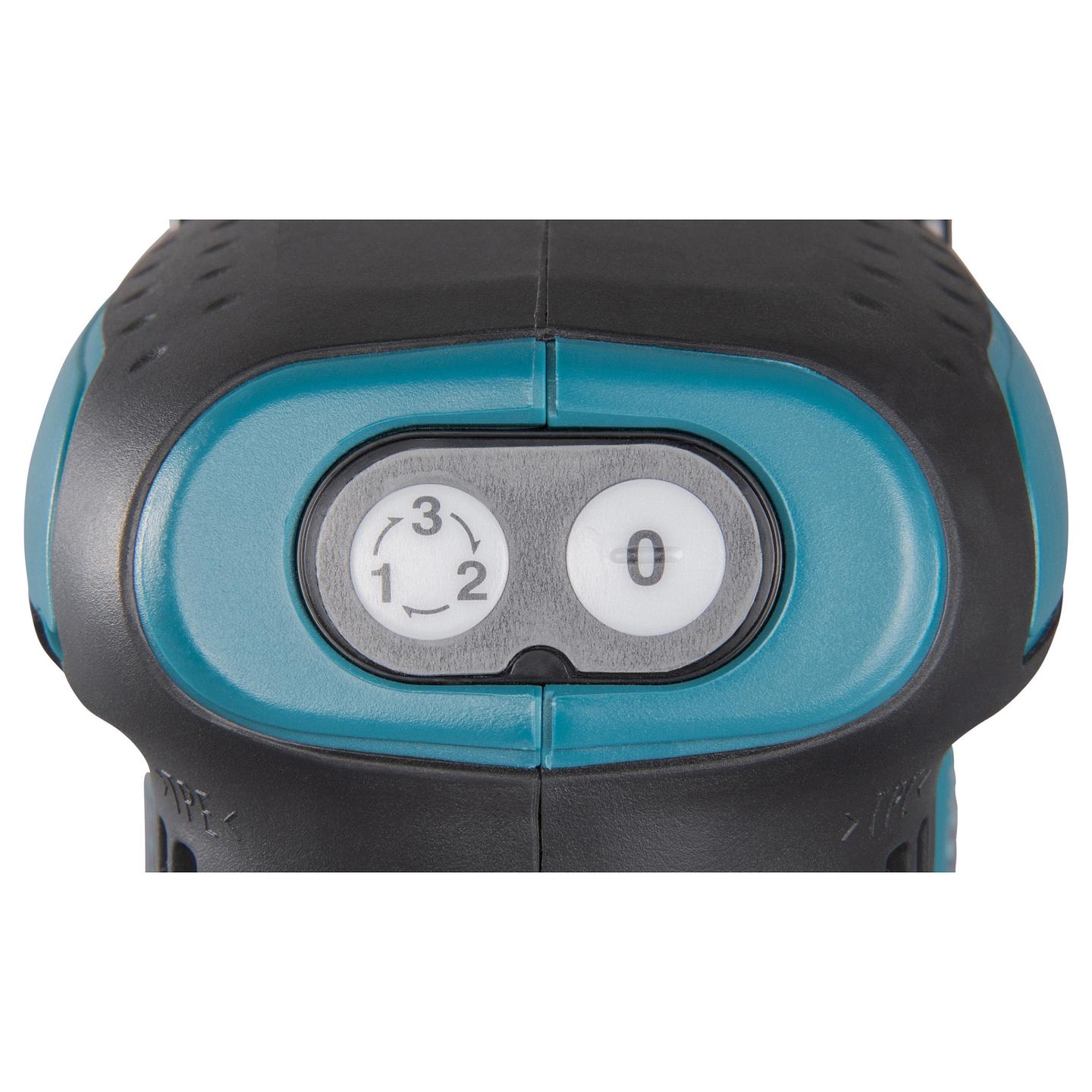 Makinë Lëmuese Ekscentrike Makita DBO180Z LXT, 18V, 125mm, 7000-11000opm, 2.8mm - Zezë/Blu - 5