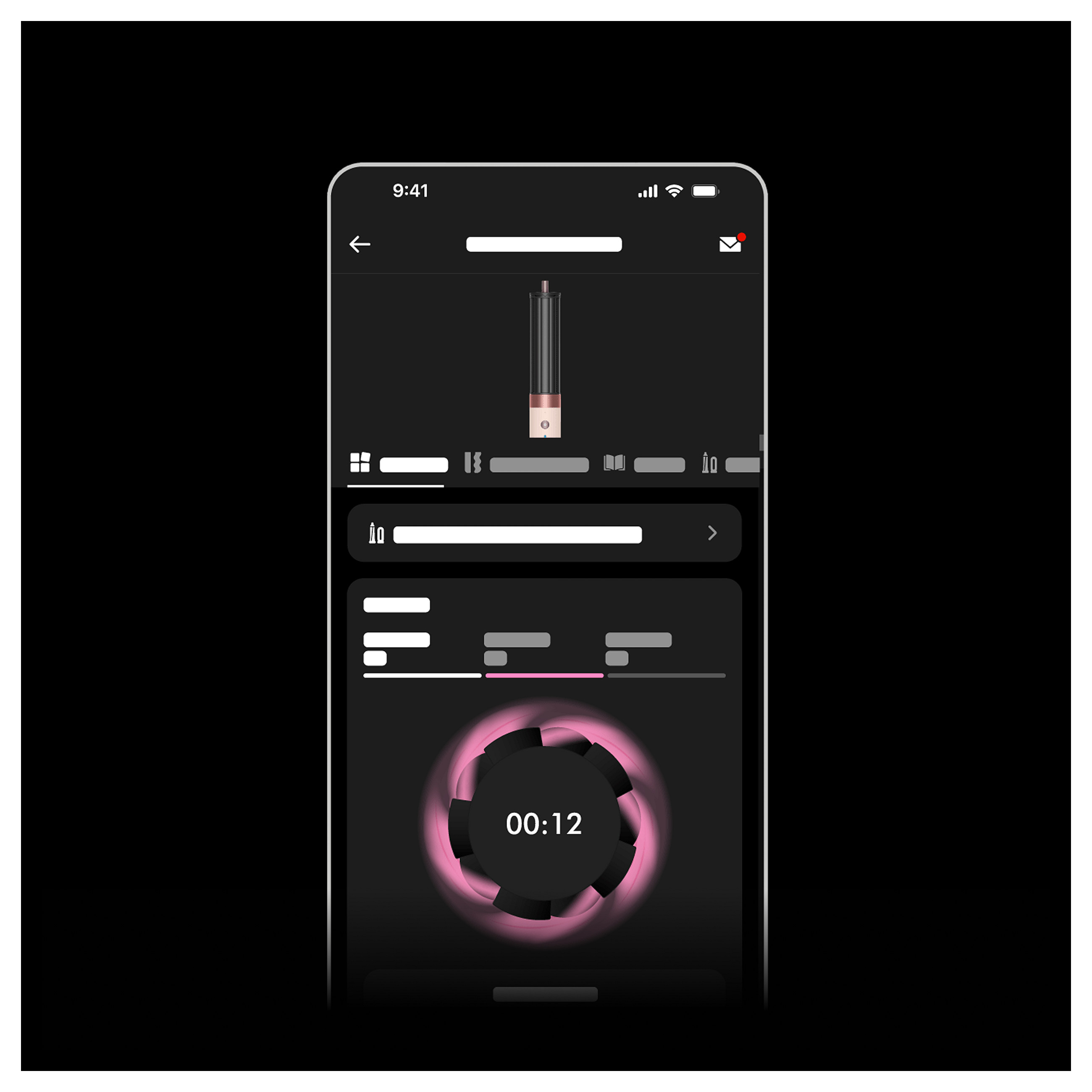 Stiluese për flokë Dyson Airwrap Co-anda2x Straight + Wavy / 6-in-1 / Hyperdymium 2 / Bluetooth / MyDyson – Vjollcë/Zezë - 17