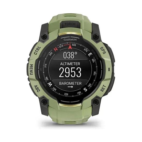 Orë e mençur Garmin Instinct 3, 50mm, AMOLED, GPS, 10 ATM, Limited Edition - Gjelbër