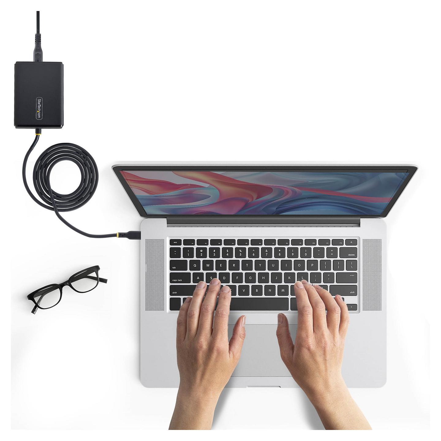 Adapter për Laptop StarTech.com 1100LE-USB-C-CHARGER, USB-C, 100W, Power Delivery 3.0, Kabllo 1.5m - Zezë - 6