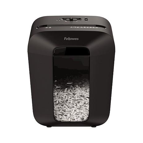 Shredder Fellowes Powershred LX50, Cross-Cut, P-4, 9 fletë, 4 à 37mm, 17L, Safety Lock - Zezë