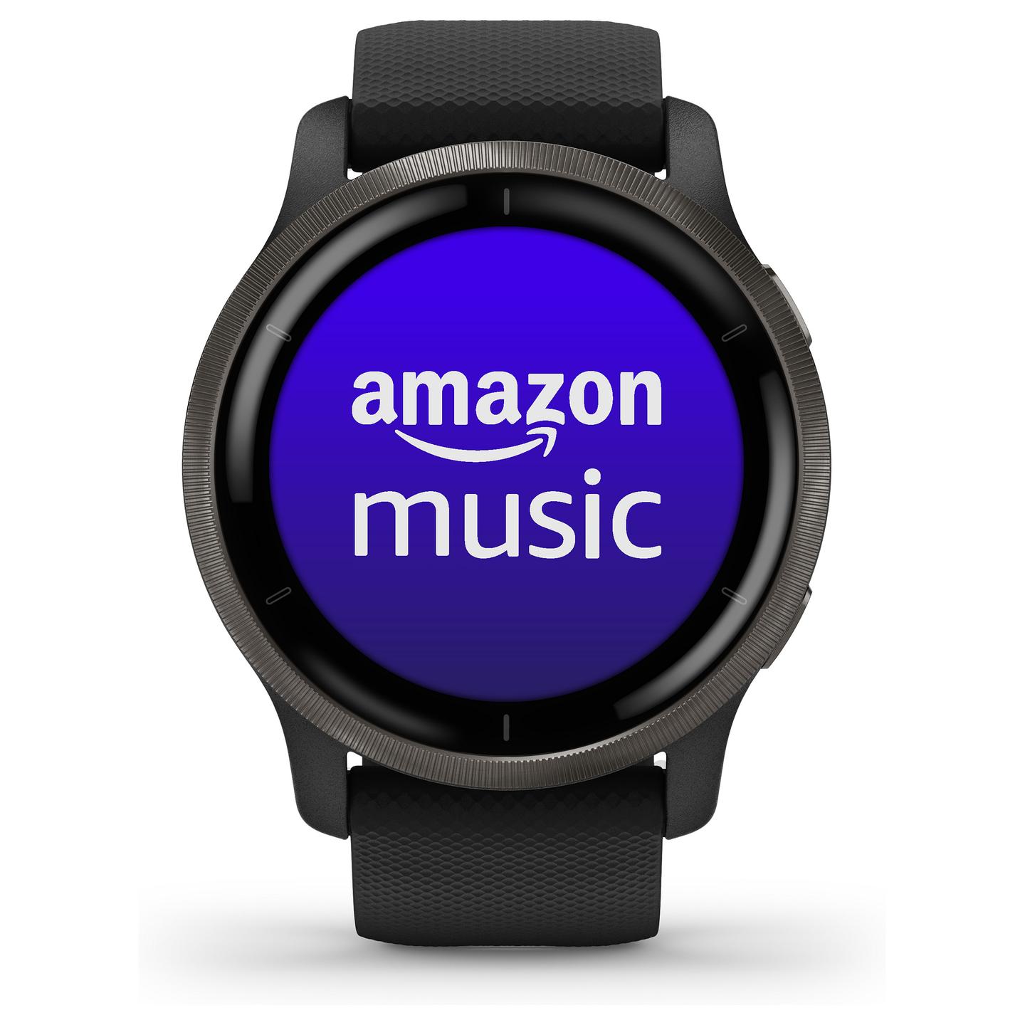 Orë e mençur Garmin Venu 2 / 45mm / AMOLED / GPS / Bluetooth / Wi-Fi - Zezë/Slate - 32