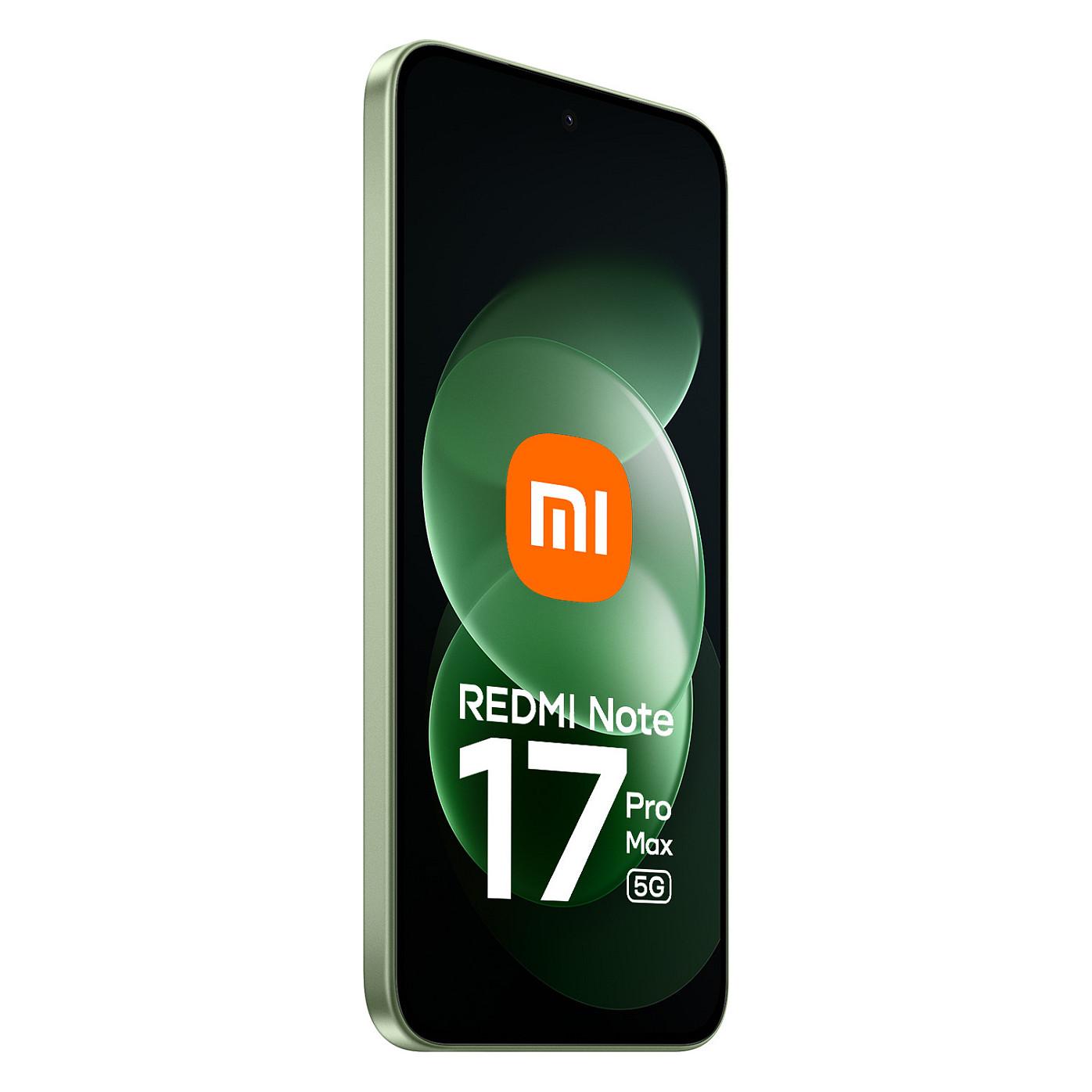 Smartphone Xiaomi Redmi Note 17 Pro Max, 5G, 8 GB RAM, 256 GB, 6.83", AMOLED, 120 Hz, Snapdragon 6 Gen 5, 50 MP + 8 MP, 32 MP, 9210 mAh - Gjelbër - 4