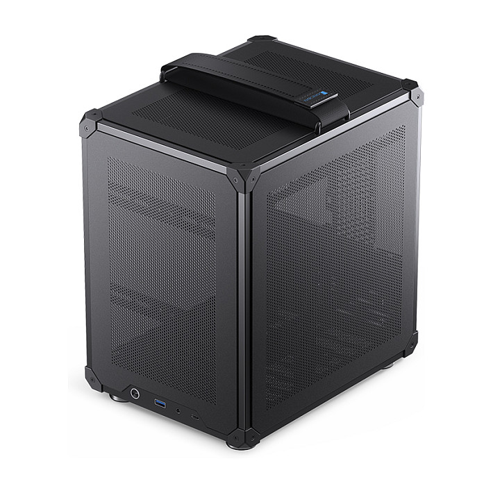 Kasë PC JONSBO C6 Handle / Mini Tower / Micro-ATX / Mini-ITX / Mesh - Zezë - 16