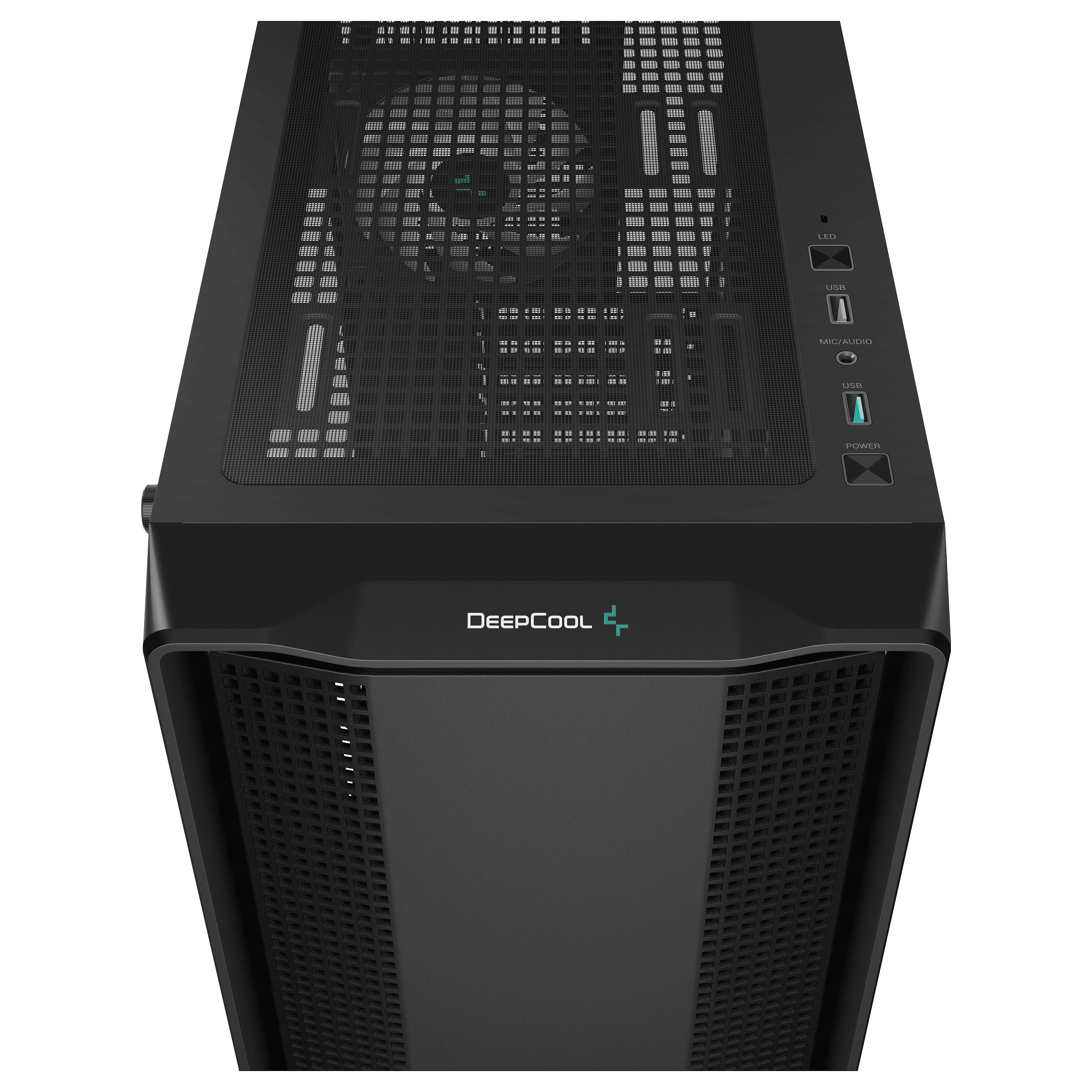 Kasë PC DeepCool CC560 ARGB V2 / Midi Tower / ATX / 4x 120mm ARGB Fan - Zezë - 8