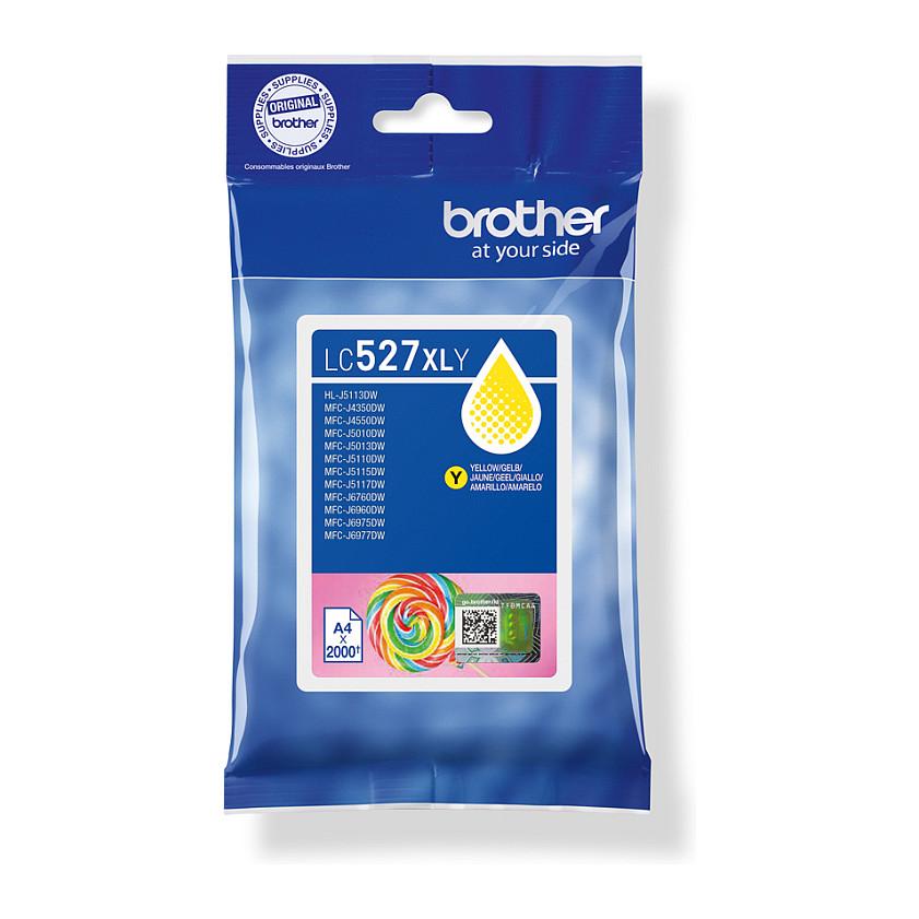 Ink Brother LC527XLY, 2.000 faqe - Verdhë