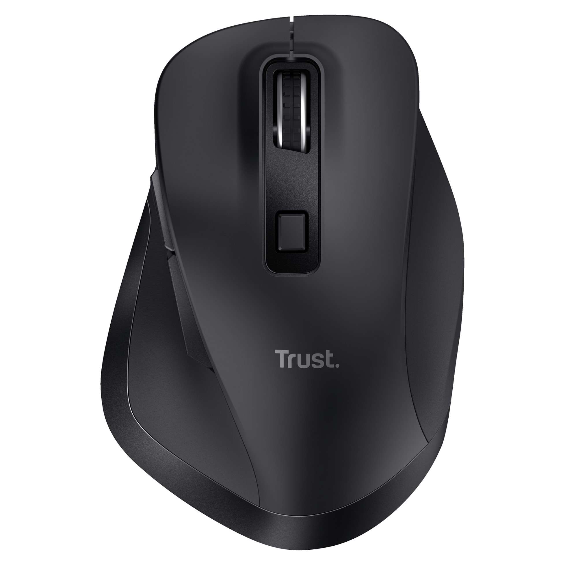 Maus pa kabllo Trust Fyda / 2400 DPI / Wireless + USB-A / 6 Butona - Zezë - 3