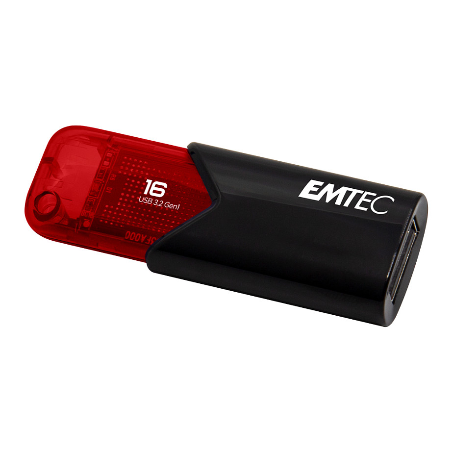 USB Flash Drive EMTEC Click Easy B110 / 16GB / USB Type-A / USB 3.2 Gen 1 - Zezë/Kuqe - 2
