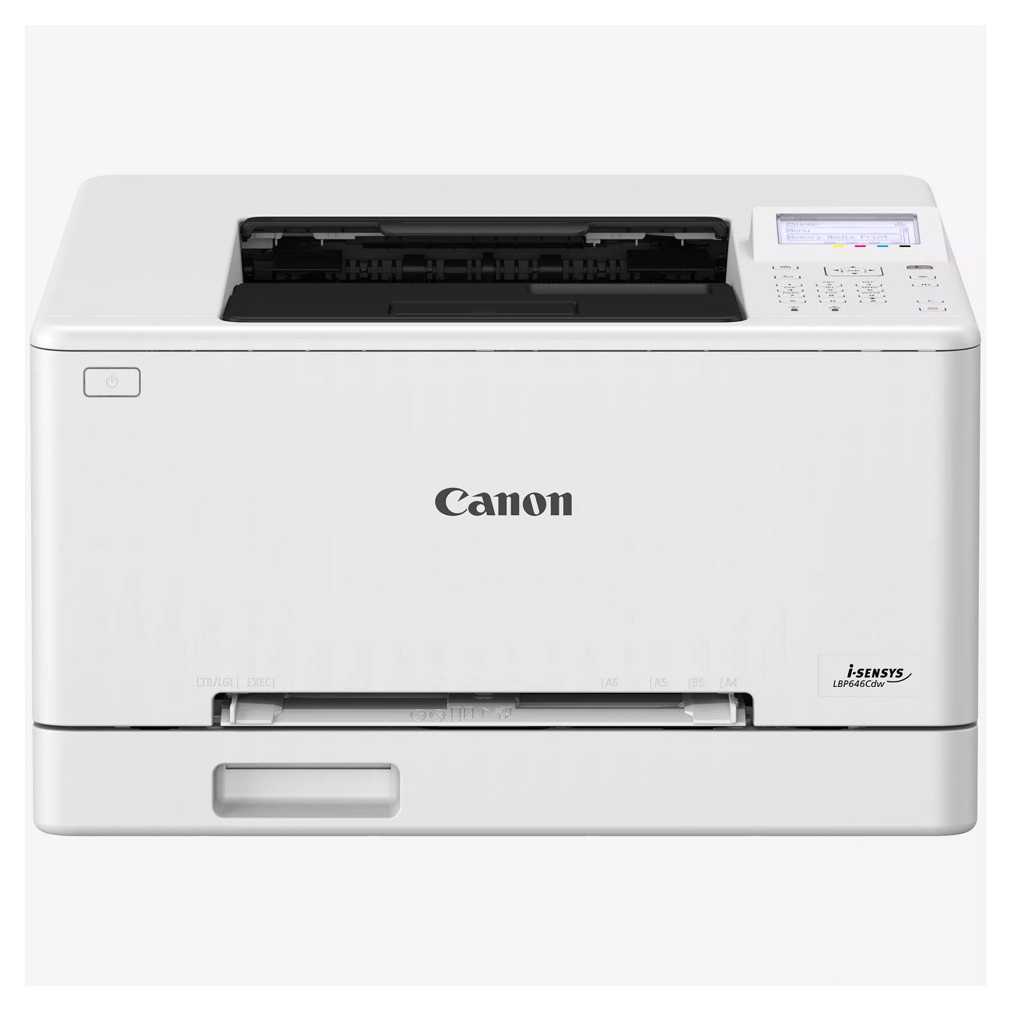 Printer Laser Canon i-SENSYS LBP646Cdw / me Ngjyra / A4 / 25 ppm / 1200 x 1200 DPI / Printim Dupleks - Bardhë - 2