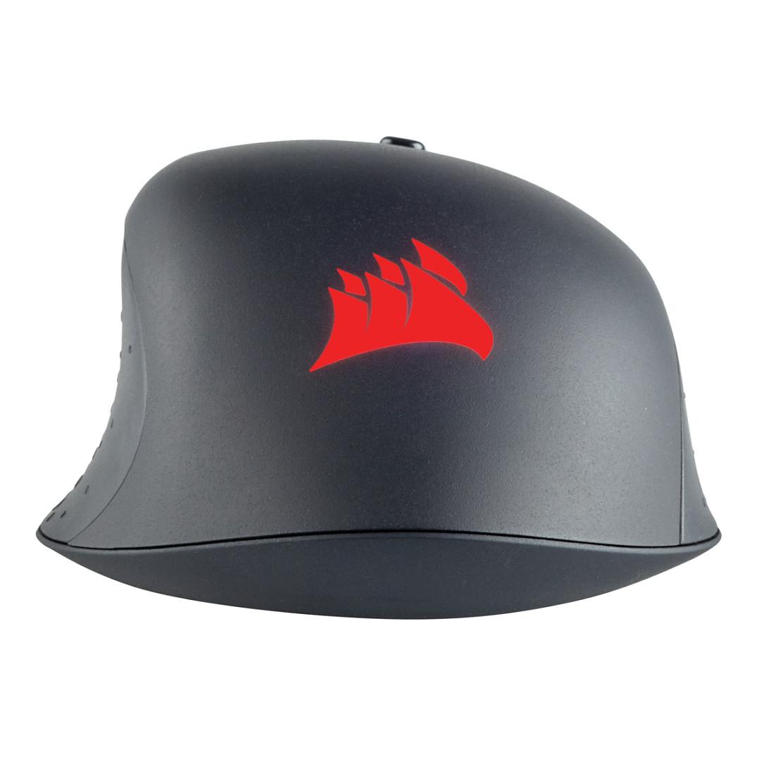 Maus Gaming Corsair Harpoon RGB PRO / USB / PixArt PMW3327 / 12.000 DPI / 1000Hz / 6 Butona / RGB - Zezë - 2