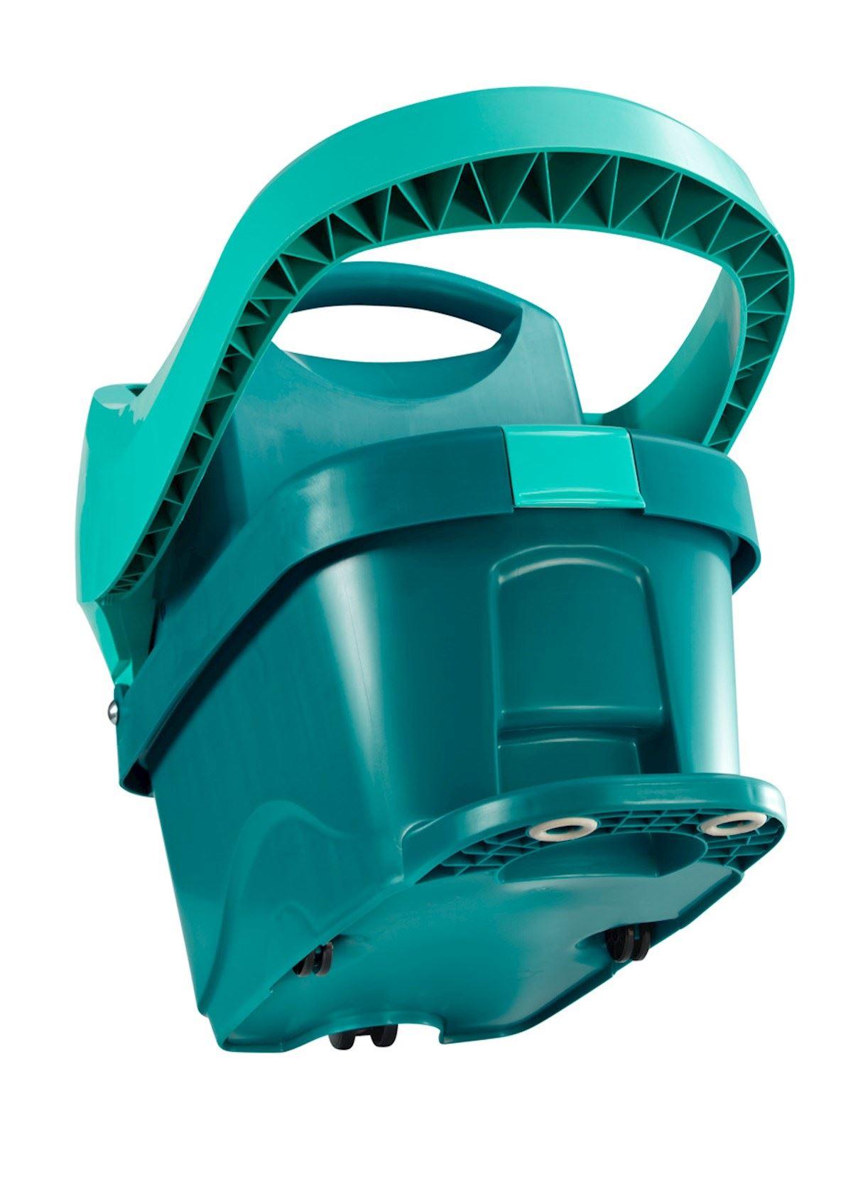 Pastrues Dysheme LEIFHEIT Profi XL / Set Mop me Presë & Rrota / 8 L / 42 cm / Micro Duo / Shkop 3-Pjesësh - Gjelbër - 2