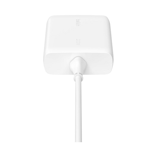 Karikues Belkin BoostCharge Pro / 4x USB-C / Kabllo 1.5m – Bardhë - 4