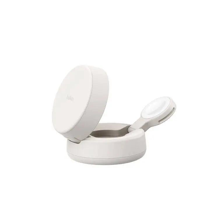 Adapter Belkin UltraCharge / Qi2 / 25W / 2-në-1 / MagSafe / USB-C - Kafe - 3