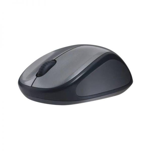 Maus pa kabllo Logitech M235 / Wireless 2.4GHz / Optik / 1000 DPI / 3 Butona / USB Nano Receiver / 1xAA - Hiri/Zezë - 2