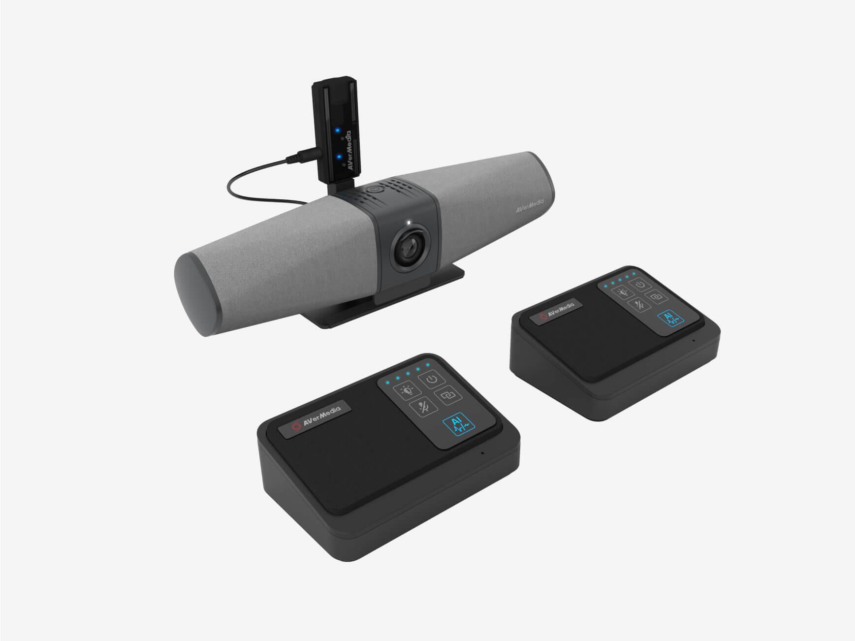 Aksesorë për Konferencë AVerMedia AW111 Wireless Microphone Expansion Kit + USB-C - Zezë - 4