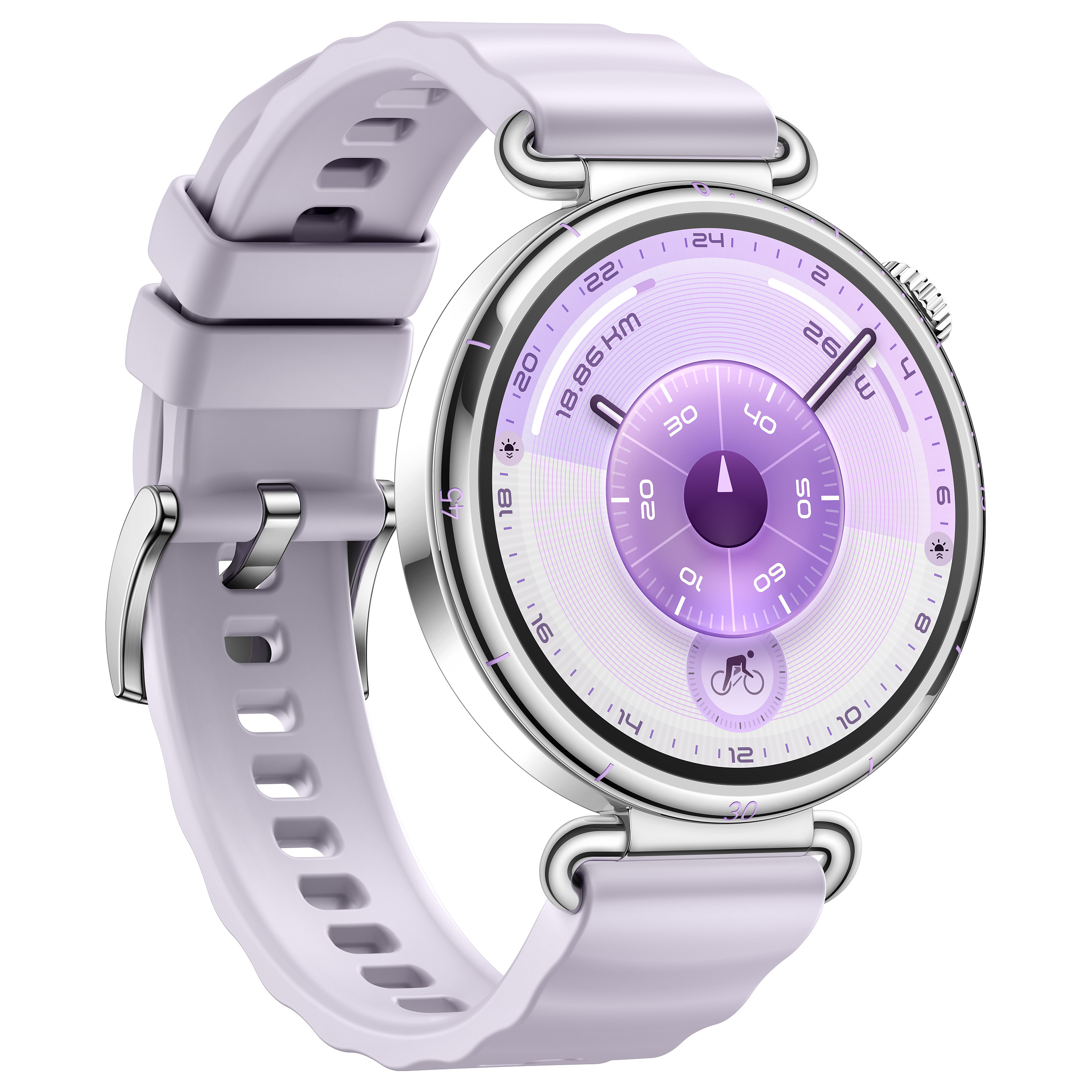 Orë e mençur Huawei WATCH GT 6 / 1.32" / AMOLED / GPS / Bluetooth / NFC / Monitorim Shëndeti - Argjend - 3