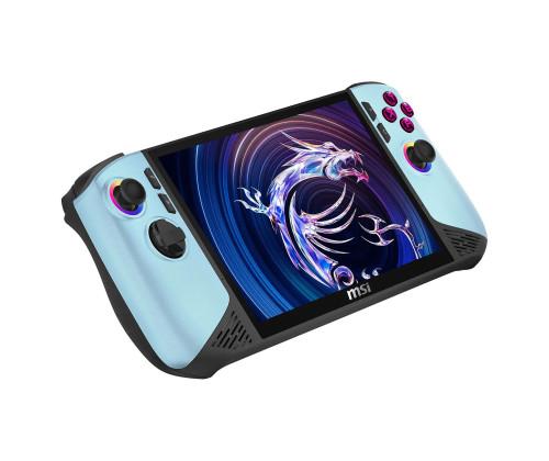 MSI Claw 8 AI+ A2VM Glacier Blue Edition-246FR / Core Ultra 7 258V / 32 GB / 1 TB SSD / 8" FHD+ / 120 Hz / Intel Arc 140V / Windows 11 – Blu
