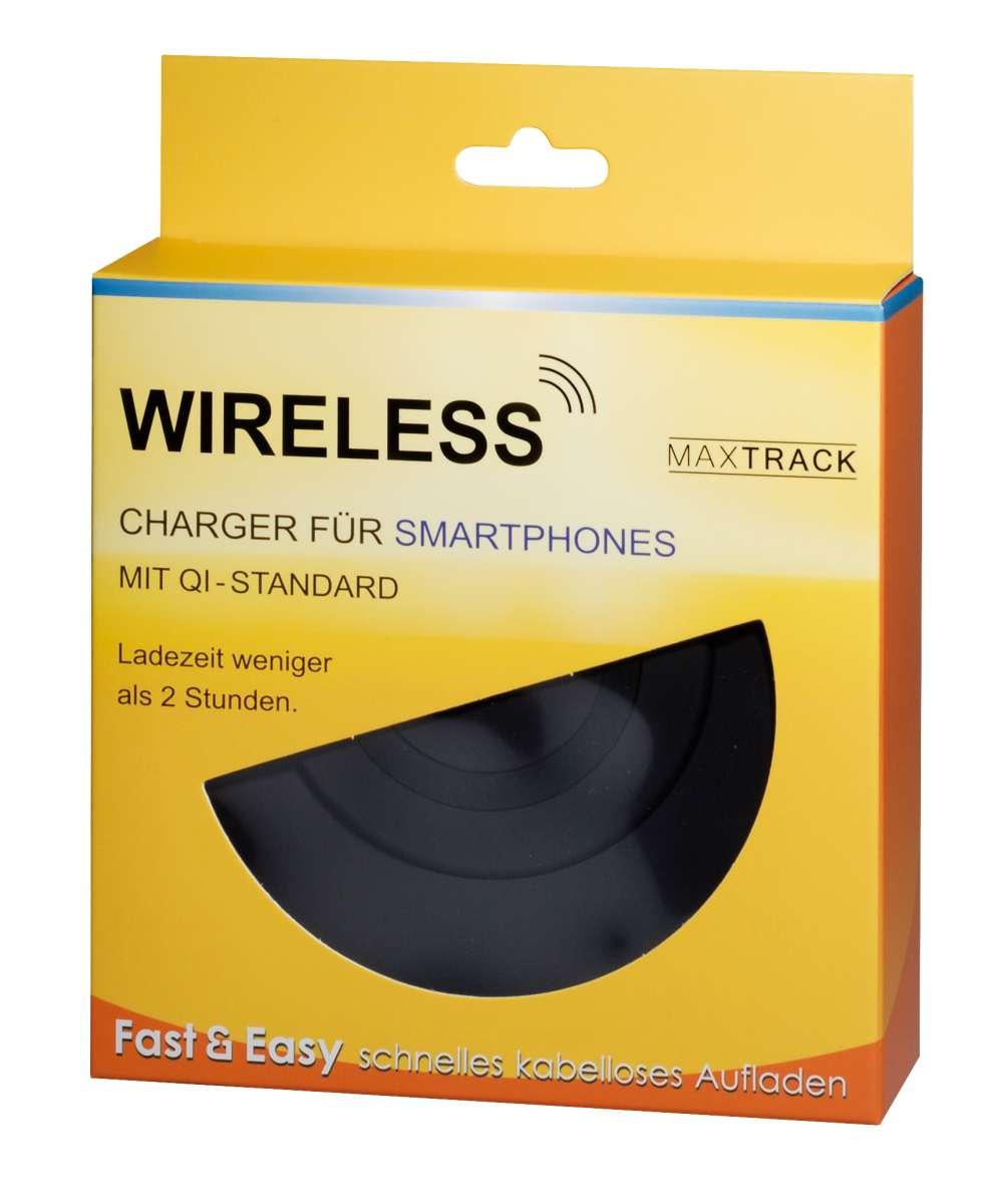 Karikues Wireless MAXTRACK MW 2, Qi, 5V/2A - Zezë - 2