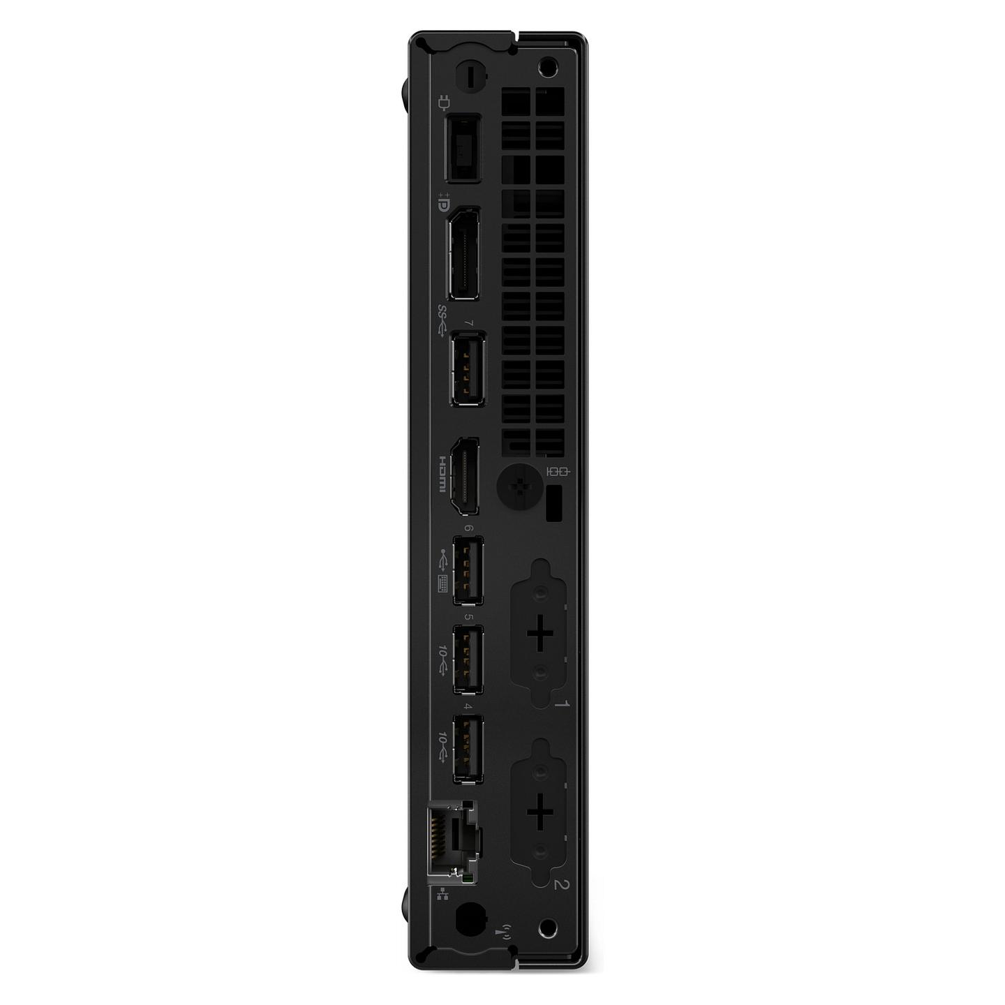 Mini Kompjuter Lenovo ThinkCentre M70q Gen 5 / Intel Core i7-14700T / 16GB DDR5 / 512GB - Zezë - 4