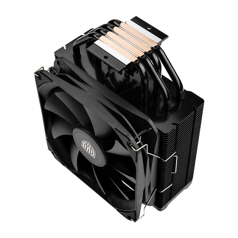 Ftohës për Procesor Kolink Umbra EX180 Black Edition / 180W TDP / 4×6mm Heatpipe / 120mm PWM Fan – Zezë - 5