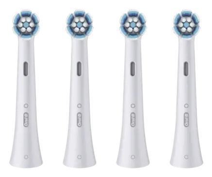 Koka zëvendësuese për furçë elektrike Oral-B iO Sanfte Reinigung / 4 copë - Bardhë