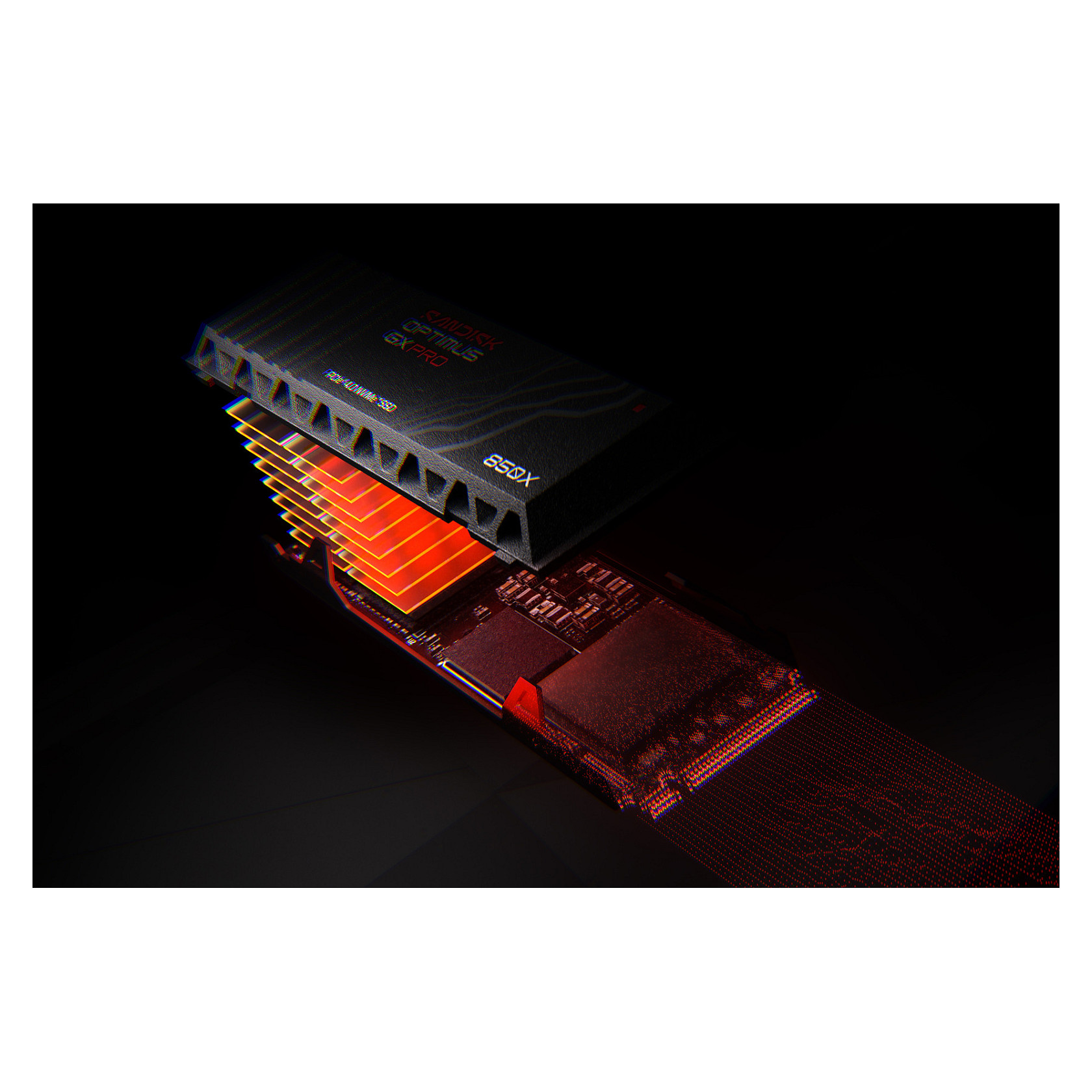 SSD e Brendshme SanDisk Optimus GX PRO 850X / 2TB / M.2 NVMe PCIe 4.0 - 9