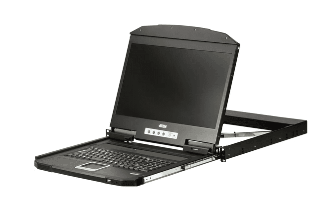 KVM Switch ATEN CL3700NW, ekran LCD 18.5", Full HD 1920 × 1080, HDMI, USB, Rack 1U - Zezë