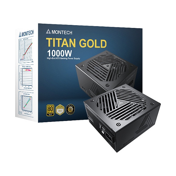 Furnizues Energjie Montech Titan Gold / 1000W / 80 PLUS Gold / Modular - Zezë - 7