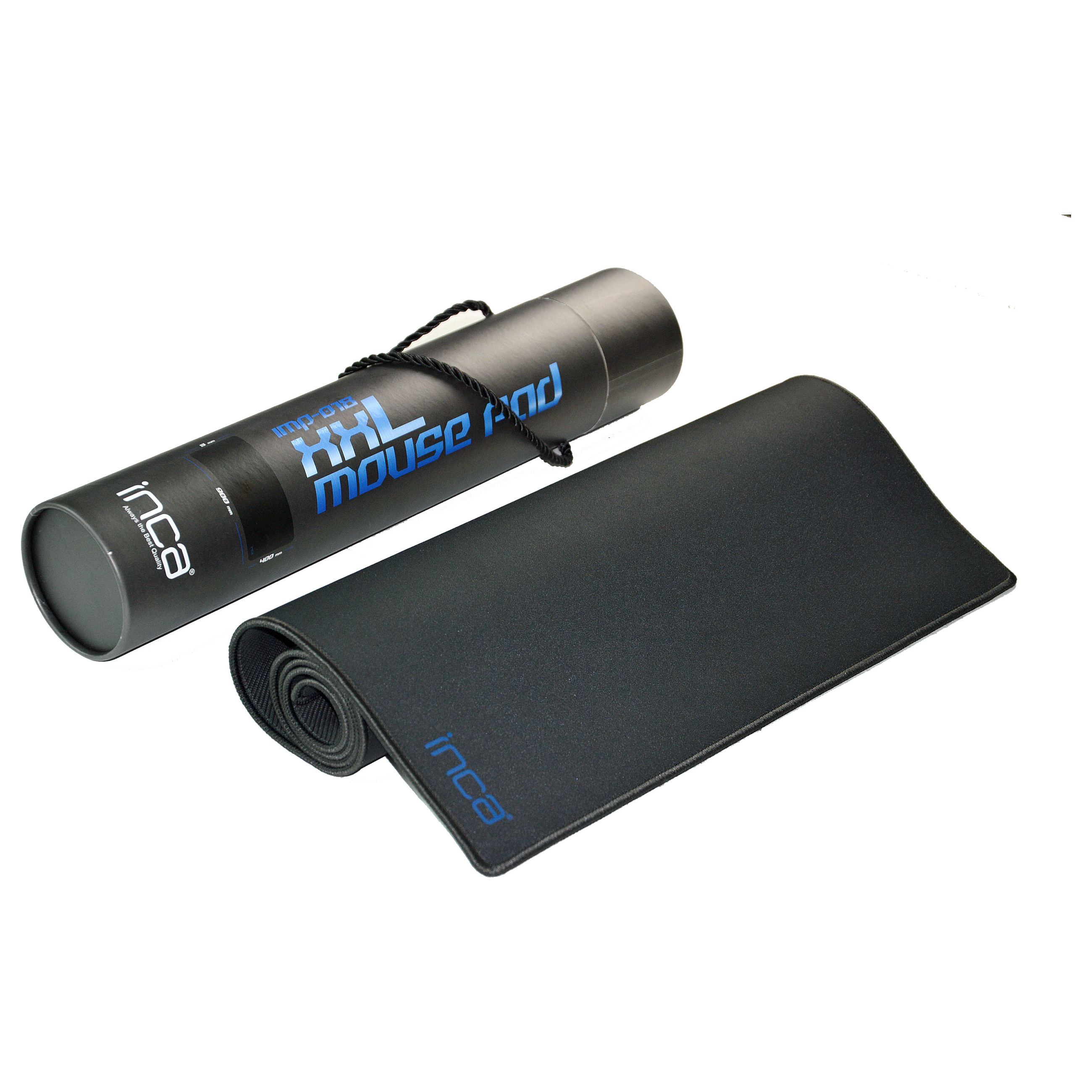 Mauspad Gaming Inca IMP-018 XXL / Sipërfaqe Speed / Gome Anti-rrëshqitëse / 900 × 400 × 3 mm - Zezë - 4