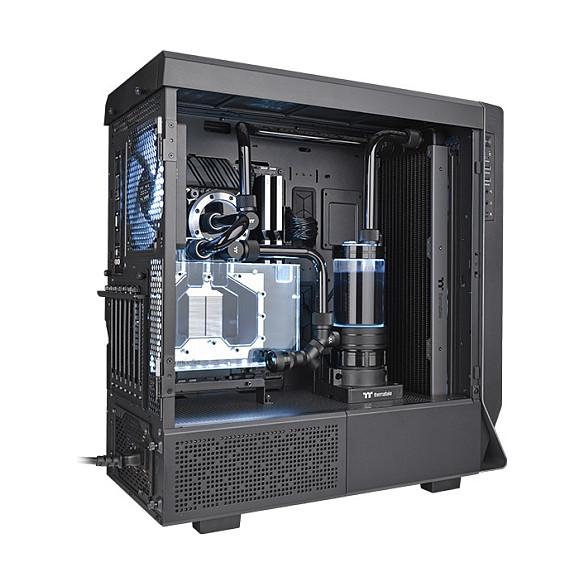 Radiator për Ftohës Thermaltake Pacific SR280 Slim, 280mm, 2x140mm, G1/4 - Gri - 5