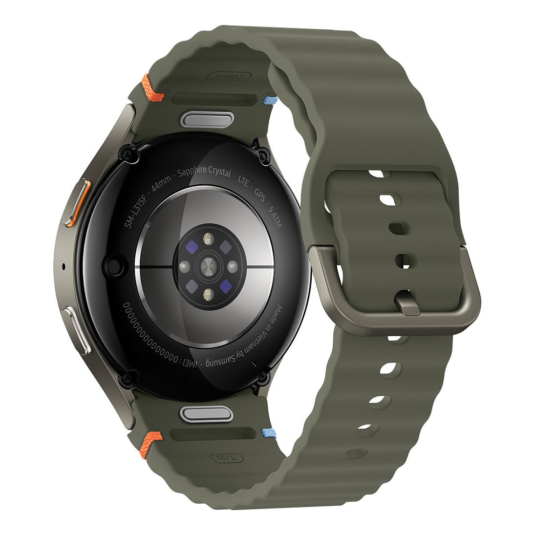 Orë e mençur Samsung Galaxy Watch7 / 44mm / AMOLED / GPS / Bluetooth / Wi-Fi / NFC / 32GB / LTE - Gjelbër - 4