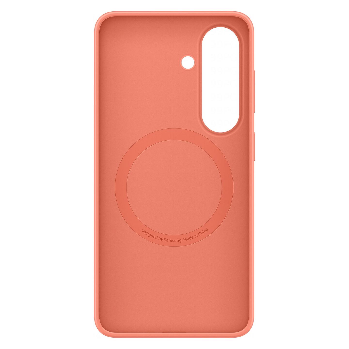 Aksesorë për telefon Samsung Silicone Magnet Case / Galaxy S26 / Silikon / Magnet i Integruar - Portokalli - 4