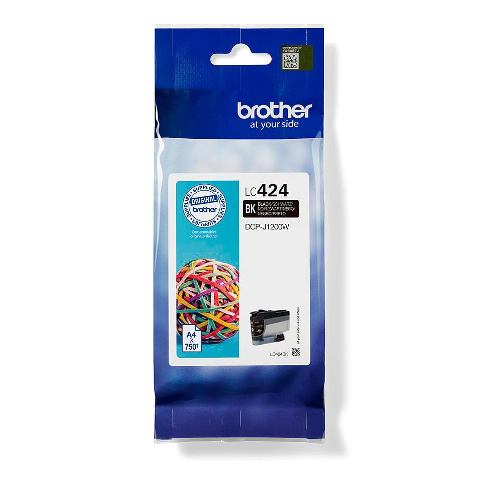 INK Brother LC-424BK / 750 faqe / Standard - Zezë - 3