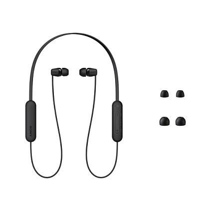 Kufje pa kabllo Sony WI-C100, Bluetooth 5.0, 20–20.000 Hz, IPX4 – Zezë - 4
