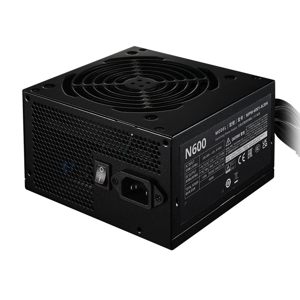 Furnizues Energjie ATX Cooler Master Elite NEX N600 / 230V / 600W / ATX 2.41 - Zezë - 2