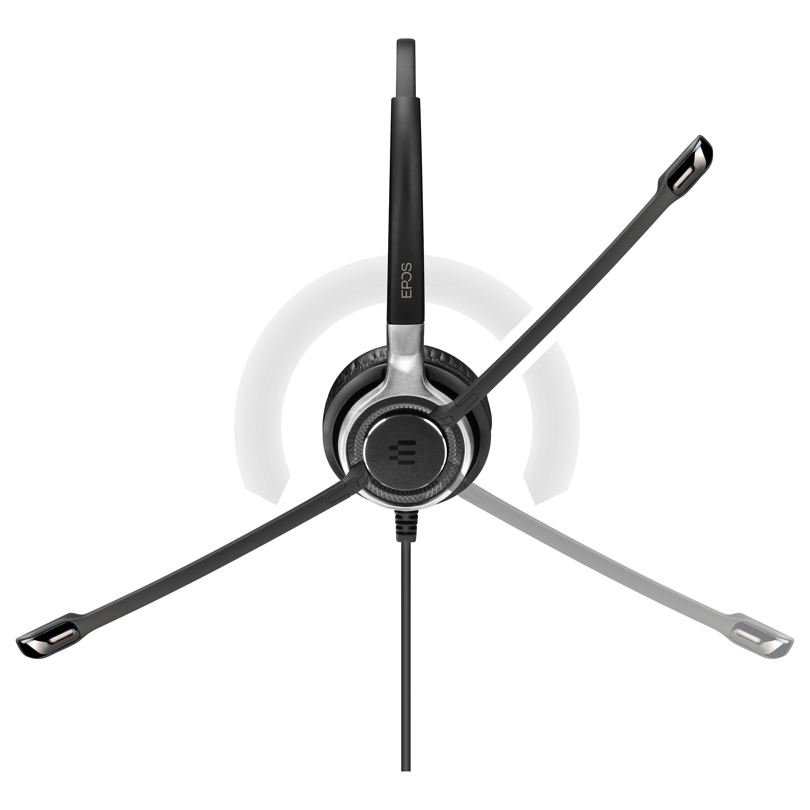 Kufje me kabllo EPOS IMPACT SC 665 USB / USB-A / 3.5 mm / Stereo - Zezë/Argjend - 10