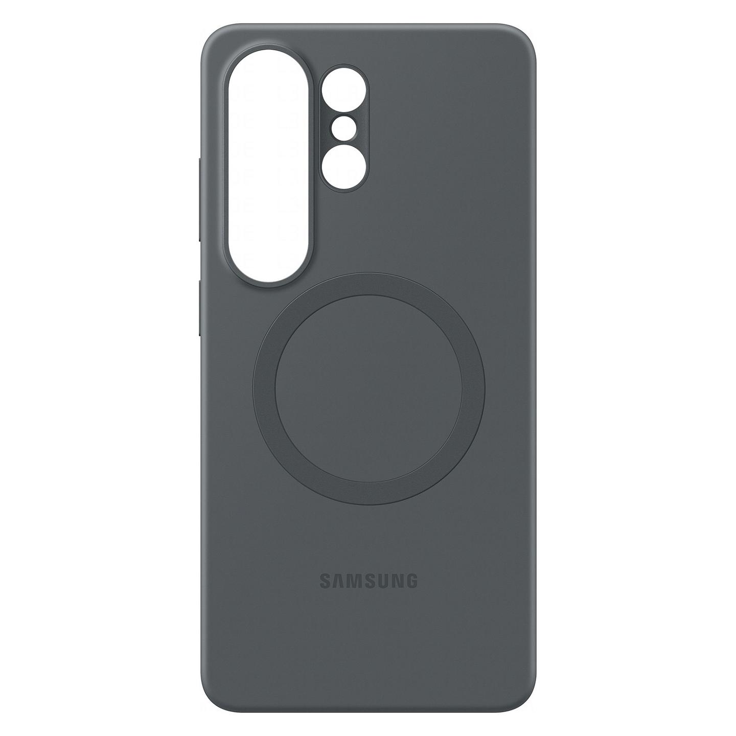Aksesorë për telefon Samsung Silicone Magnet Case / Galaxy S26 Ultra / Silikon / Magnet i Integruar - Gri - 3