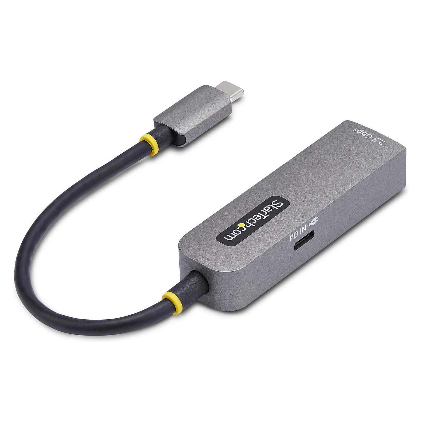 Adapter Rrjeti USB-C StarTech 2GPD3-USB-C-ETHERNET, 2.5GbE, RJ45, 100W PD - Gri - 2
