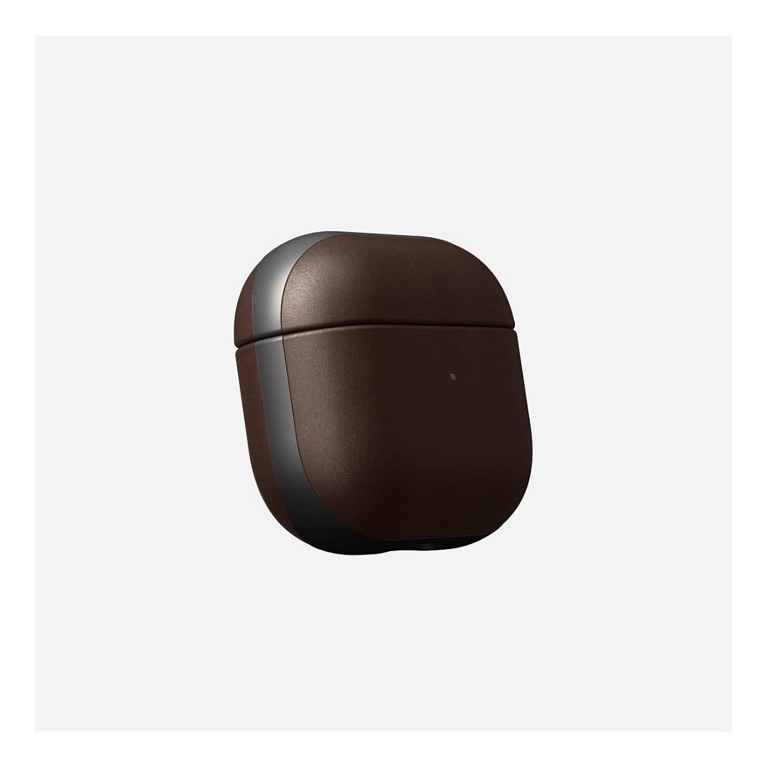 Aksesorë për Kufje Nomad NM01001485 / Modern Leather Case / AirPods 3rd Generation / Wireless Charging - Kafe - 4