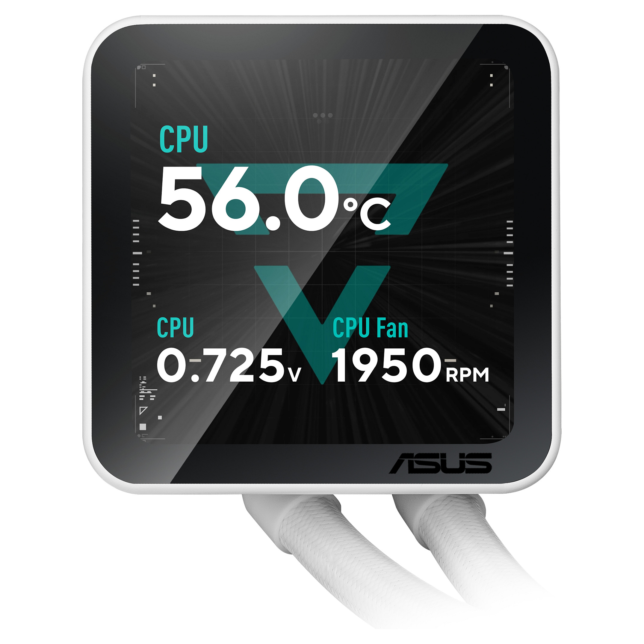 Ftohës për Procesor ASUS Prime LC II 360 ARGB LCD / AIO / 360mm / 3×120mm PWM Fan / ARGB / 3.95" IPS LCD / AM4/AM5 / LGA1700/1851 – Bardhë - 6