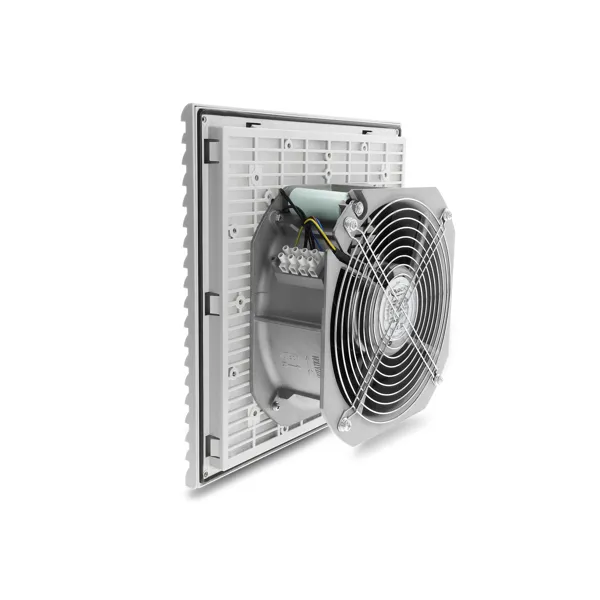 FtohĂ«s pĂ«r KasĂ« DeLOCK AxiallĂŒfter / 323 Ă 323 Ă 127mm / 230V AC / 2450 RPM / 600 mÂł/h / Me Filter â BardhĂ«/Blu/ZezĂ« - 3
