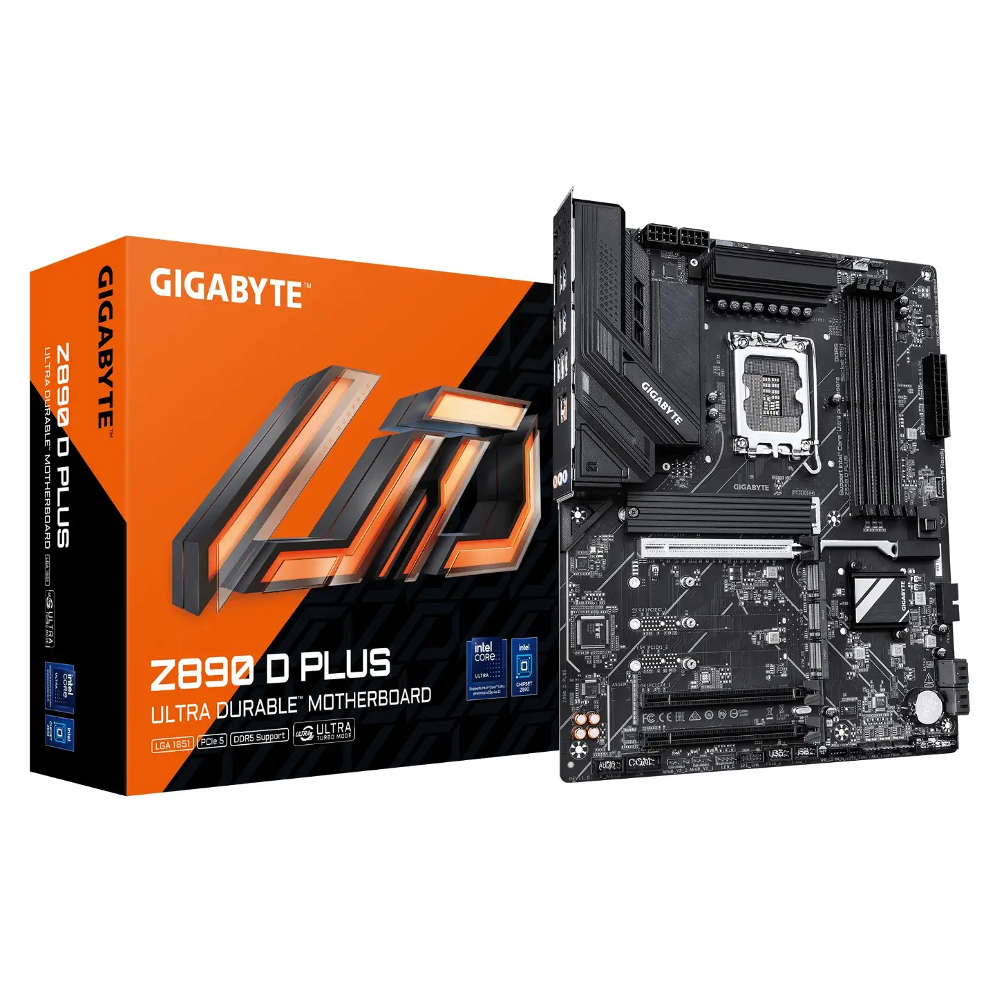 Pllakë Amë Gigabyte Z890 D PLUS / Intel LGA1851 / Z890 / DDR5 / ATX - 4