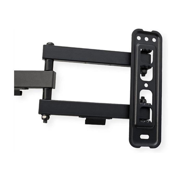 Mbajtëse Muri për TV VALUE 17.99.1232 / 13"-32" / 20kg / 3 Nyje / Tilt -15° deri +5° - Zezë - 5