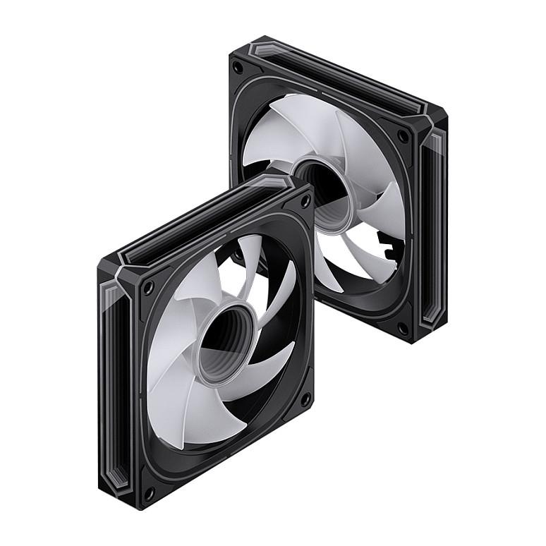 Ftohës për Kasë Jonsbo FR-505 / 120mm / PWM / ARGB / 800–1800 RPM – Zezë - 14