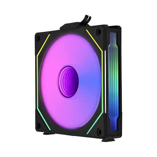 Ftohës për Kasë Lian Li UNI FAN SL-INF 120 ARGB Reverse / 120mm / 200-2100 RPM / ARGB / PWM – Zezë - 4
