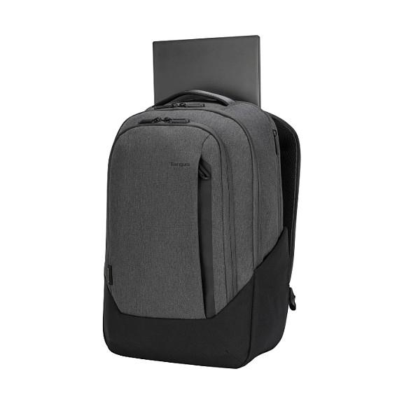 Çantë për laptop Targus EcoSpruce TBB013EU / Backpack / 15.6" / 100% Recycled PET / Water-Resistant Base / Key Clip / Pen Holder / Business Card Holder / Water Bottle Pocket - Gri/Zezë - 10