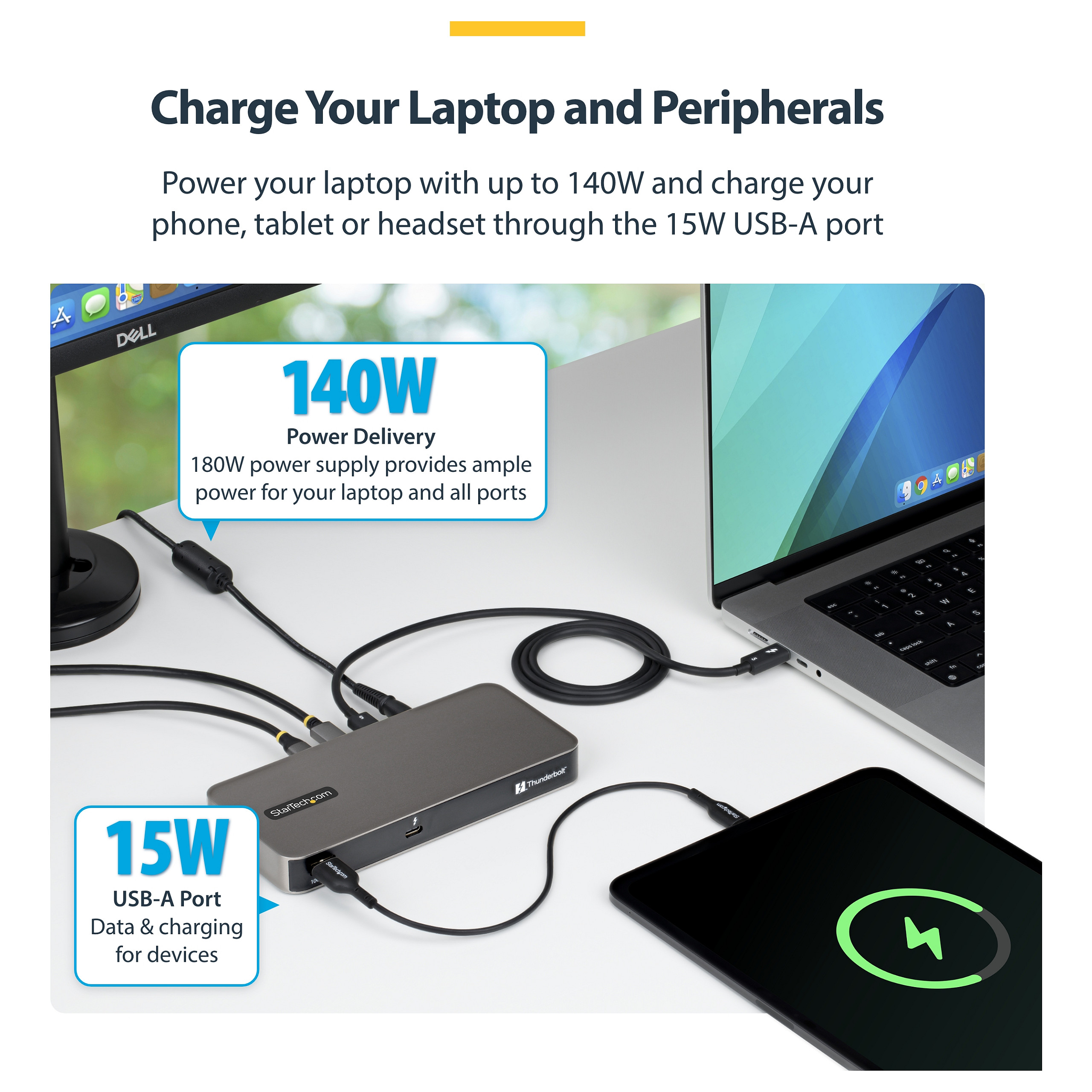 USB Docking Station StarTech.com 1USB3-NVME-DOCK / USB-C / USB-A / M.2 NVMe / 10Gbps - Zezë - 18